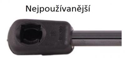 Umělohmotný kloub pro čep M8 - vnitřní závit M6x8mm, vnitřní koule ø 10mm